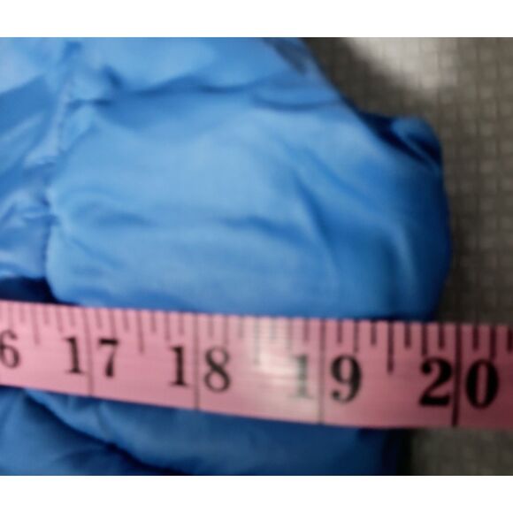 BMW:  Blue Full Zip-Up Puffer Vest, Woman Size M - Picture 5 of 7